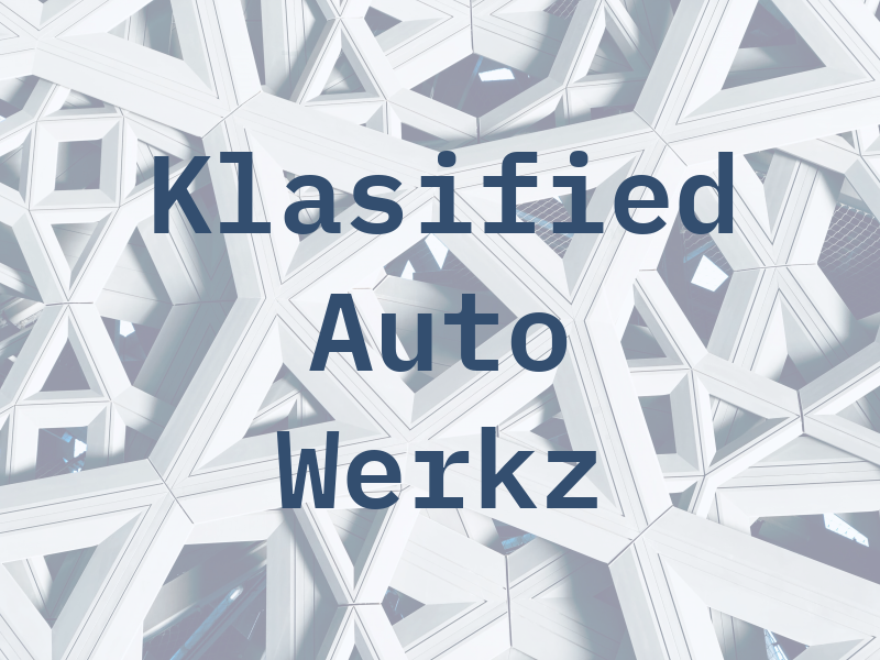 Klasified Auto Werkz