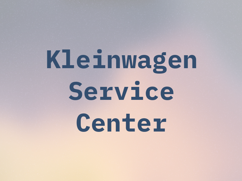 Kleinwagen Service Center Inc