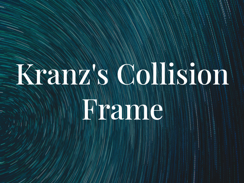 Kranz's Collision & Frame