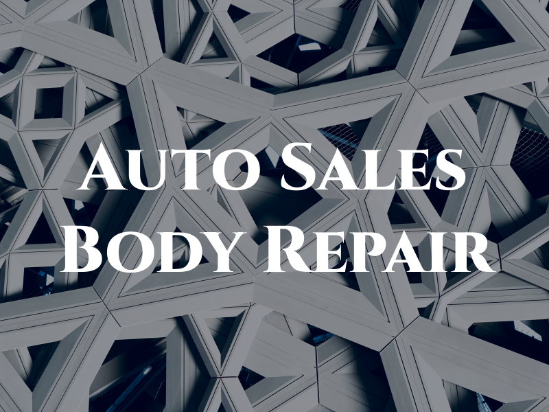 L & J Auto Sales & Body Repair