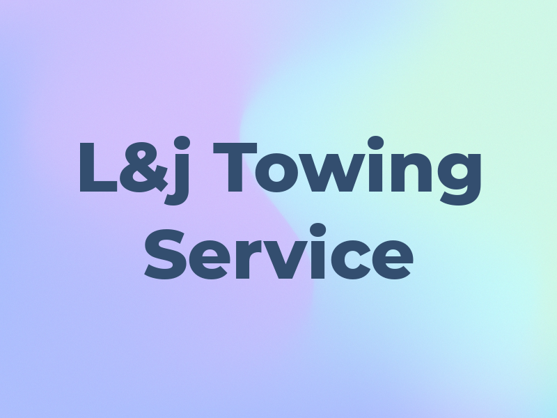 L&j Towing Service