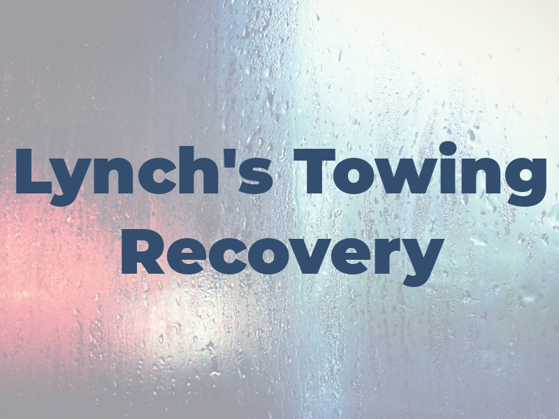 Lynch's Towing & Recovery