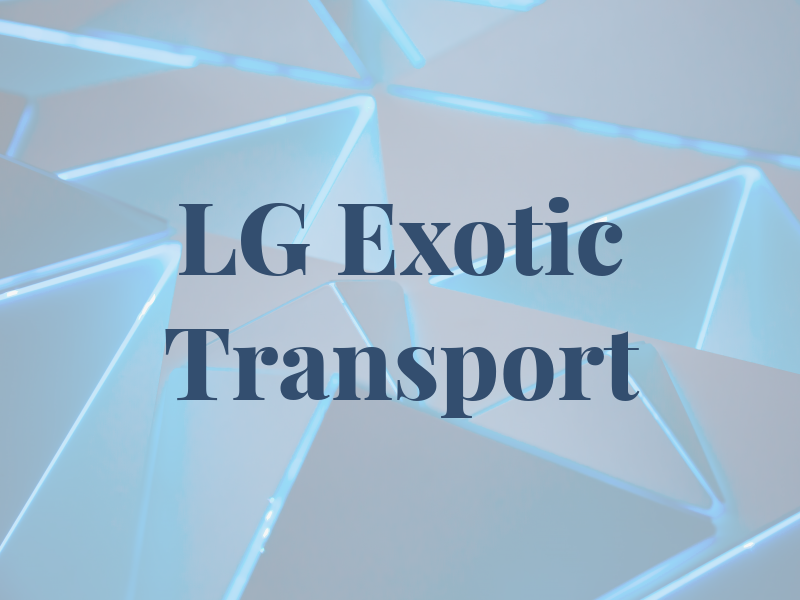 LG Exotic Transport