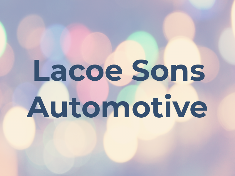 Lacoe & Sons Automotive