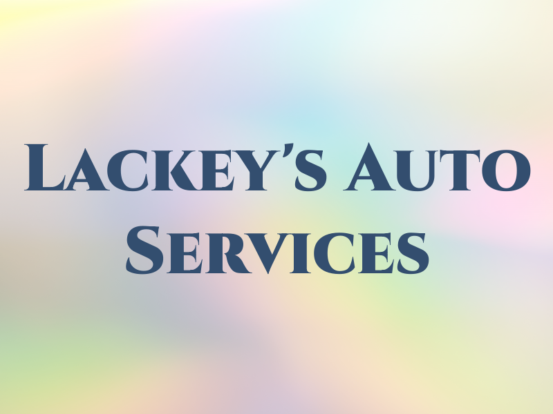 Lackey's Auto Services