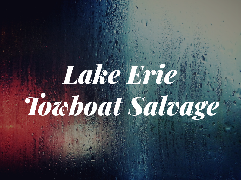 Lake Erie Towboat & Salvage LLC