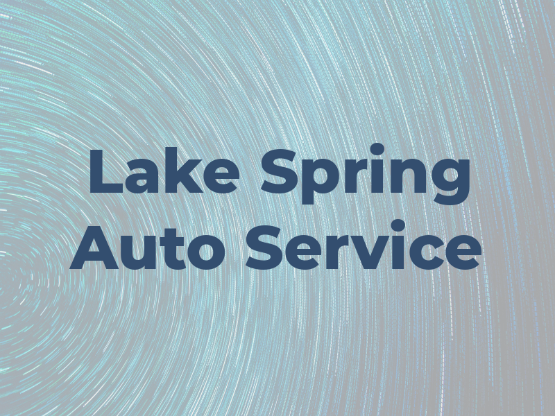 Lake Spring Auto Service LLC