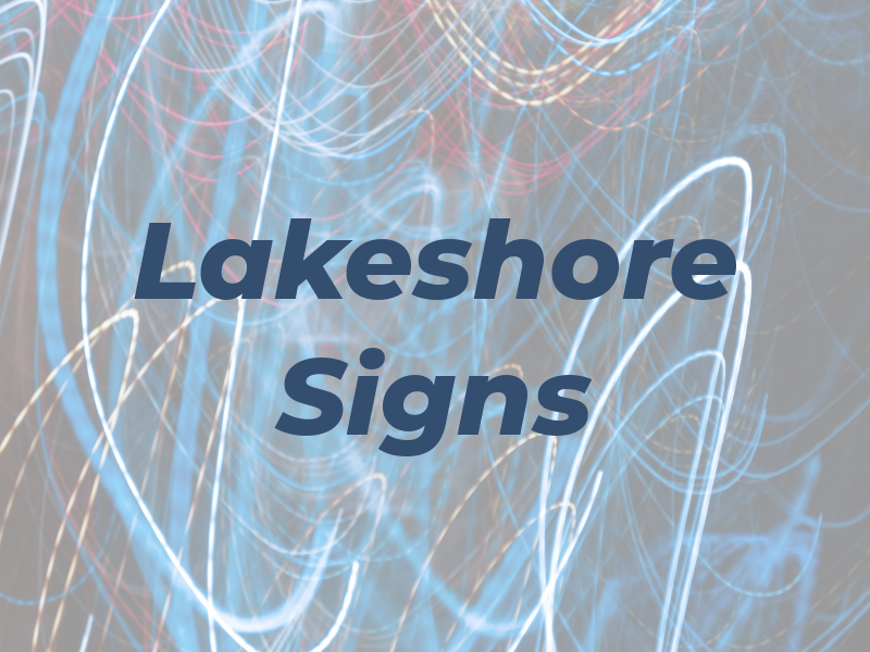Lakeshore Signs
