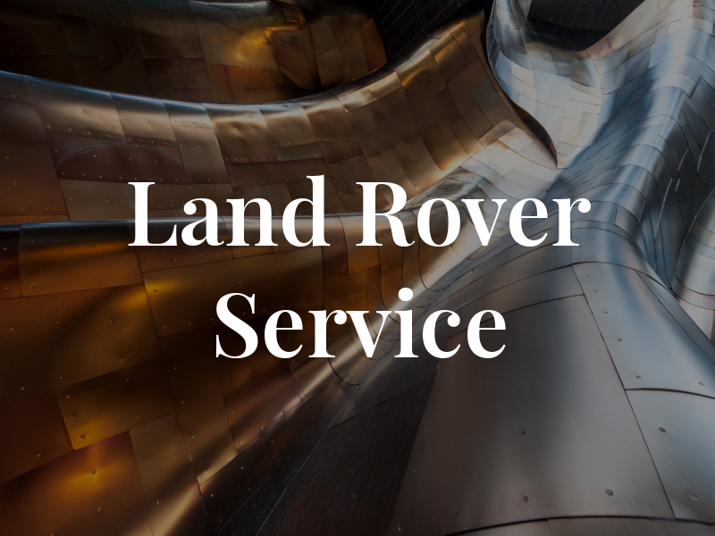 Land Rover Service