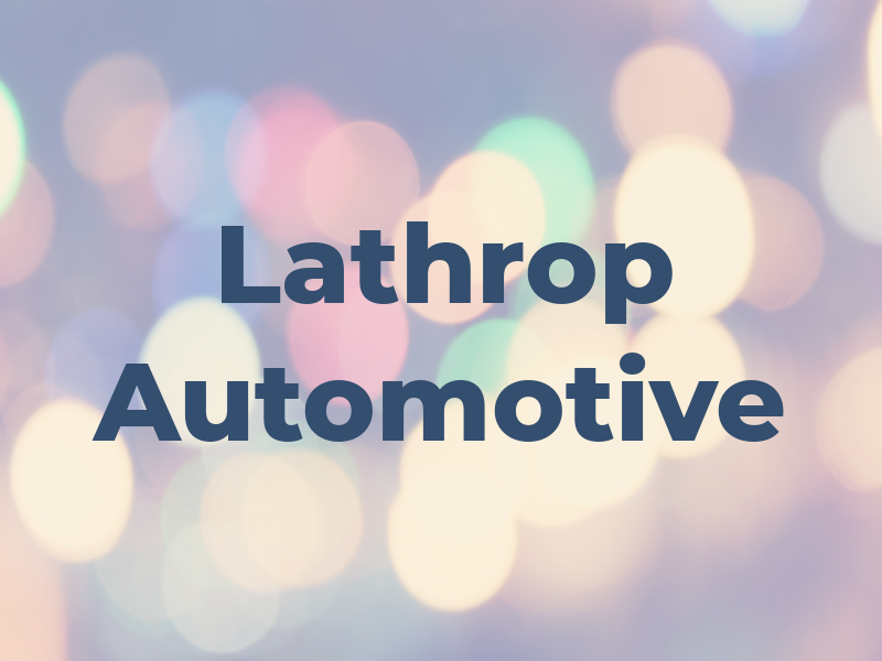 Lathrop Automotive