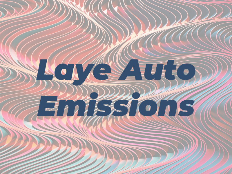Laye Auto Emissions