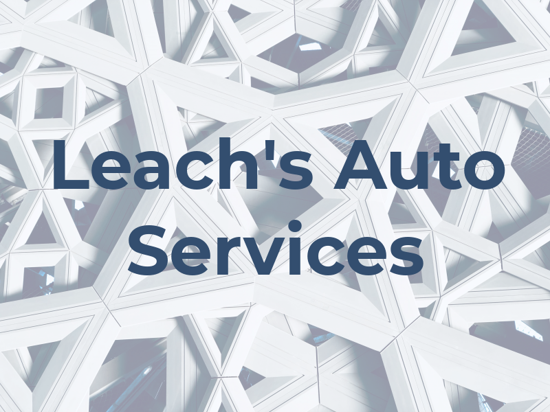 Leach's Auto Services