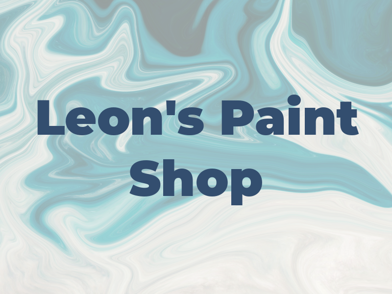 Leon's Paint Shop