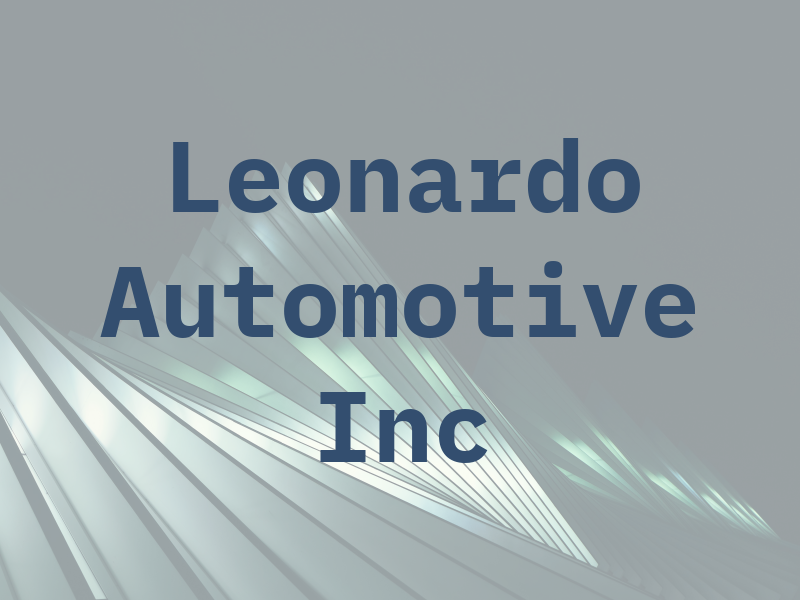 Leonardo Automotive Inc
