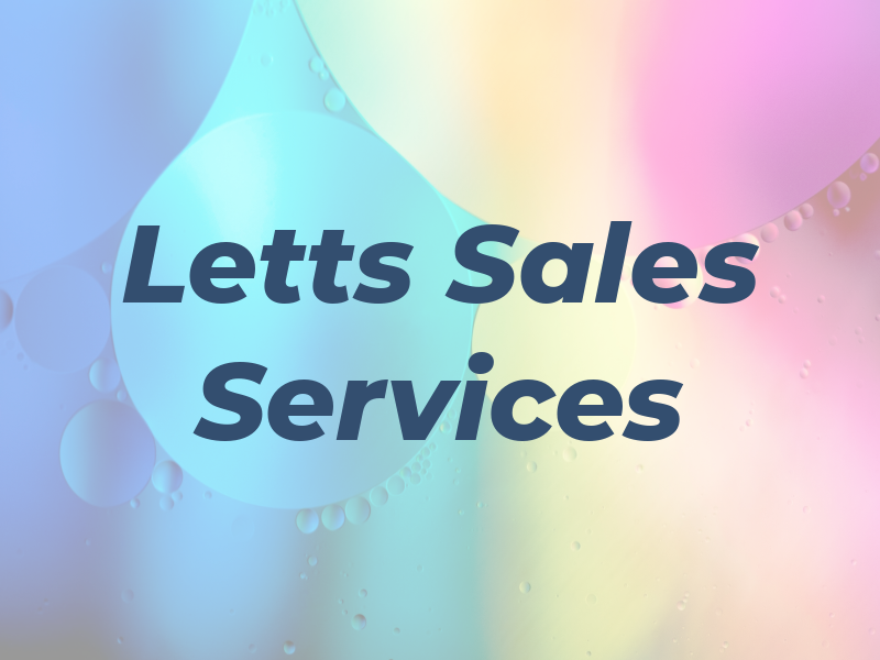 Letts Sales & Services