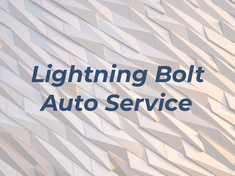 Lightning Bolt Auto Service
