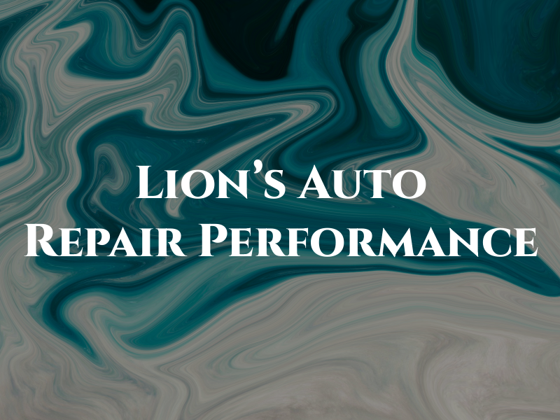 Lion's Auto Repair & Performance