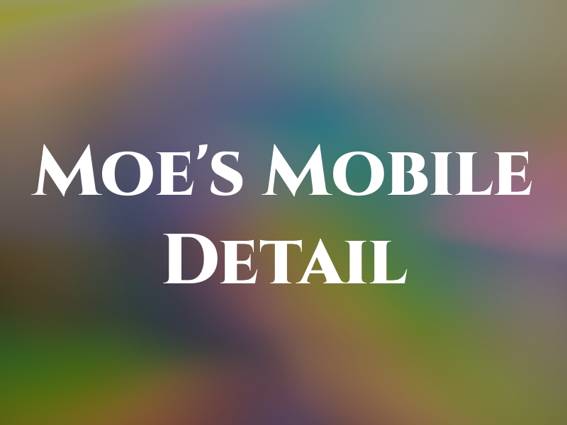 Lil Moe's Mobile Car Detail