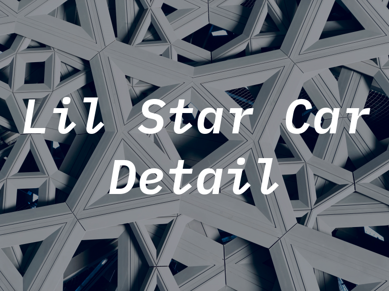 Lil Star Car Detail