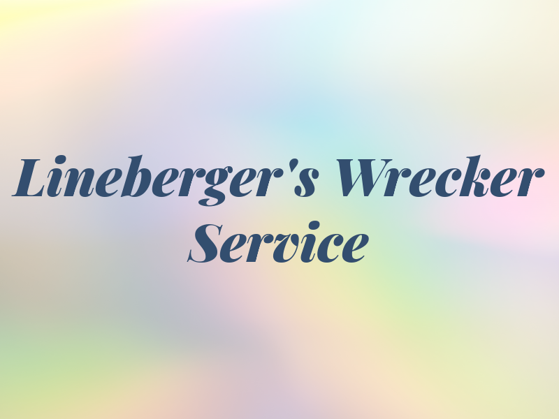 Lineberger's Wrecker Service