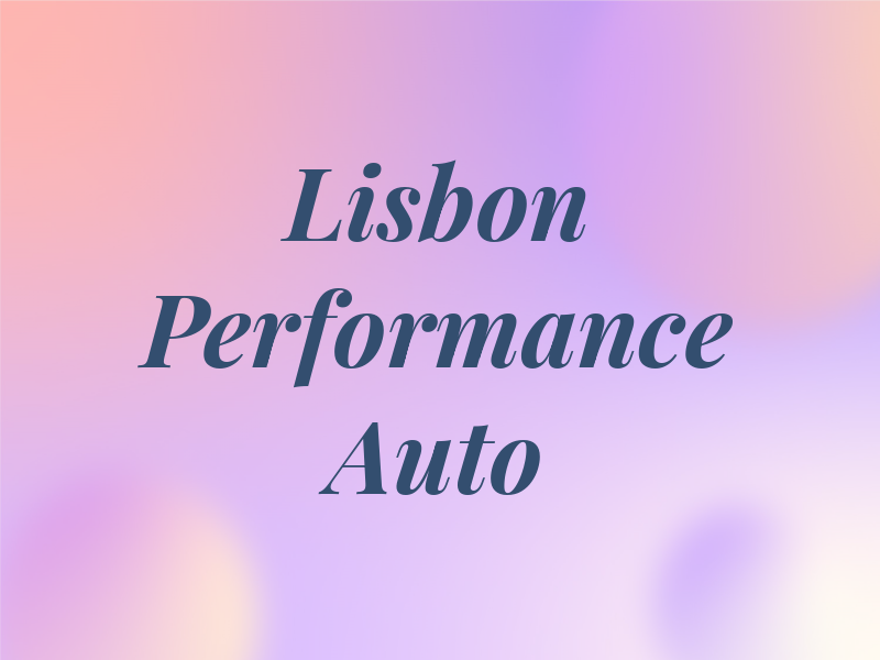 Lisbon Performance Auto