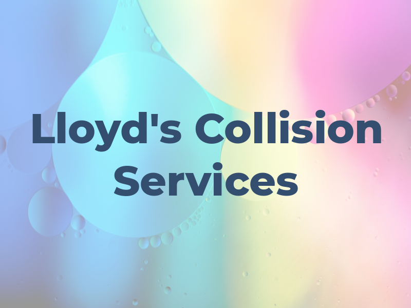 Lloyd's Collision Services