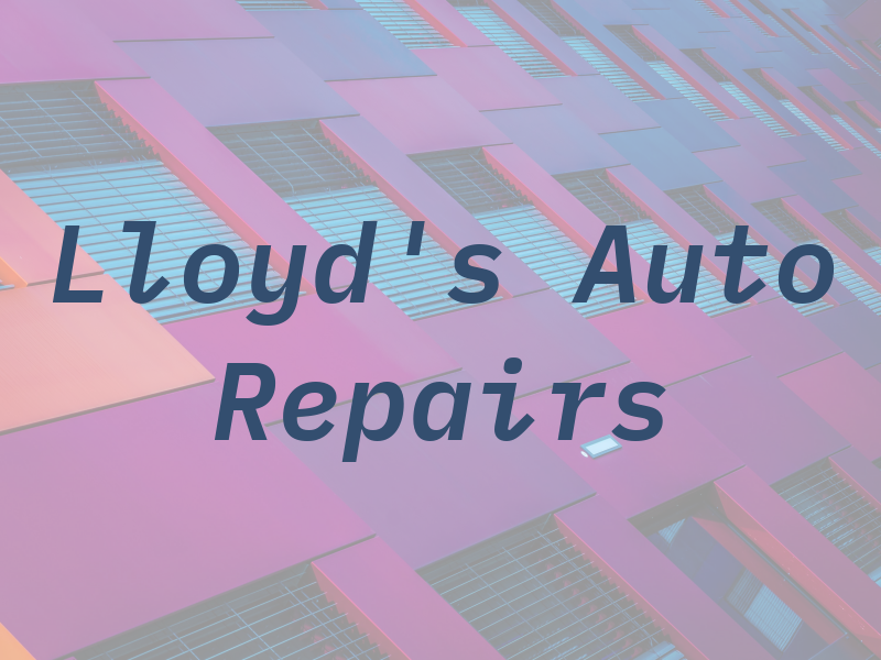Lloyd's Auto Repairs