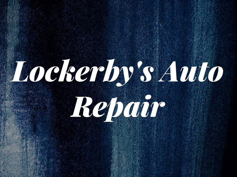 Lockerby's Auto Repair