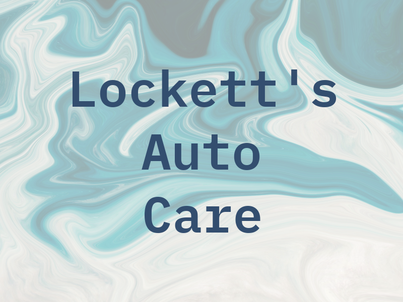 Lockett's Auto Care