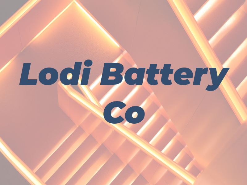 Lodi Battery Co