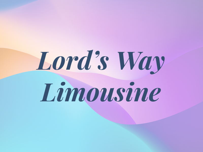 Lord's Way Limousine