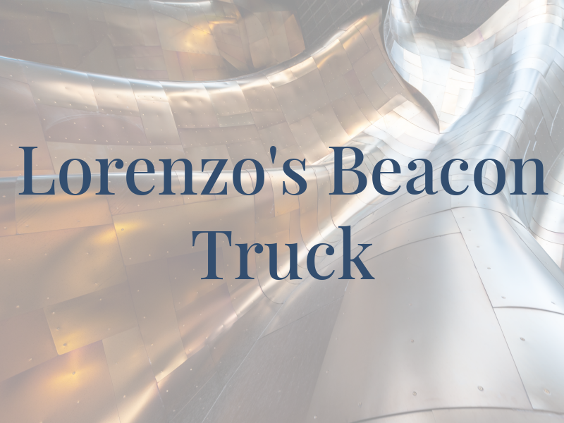 Lorenzo's Beacon Truck