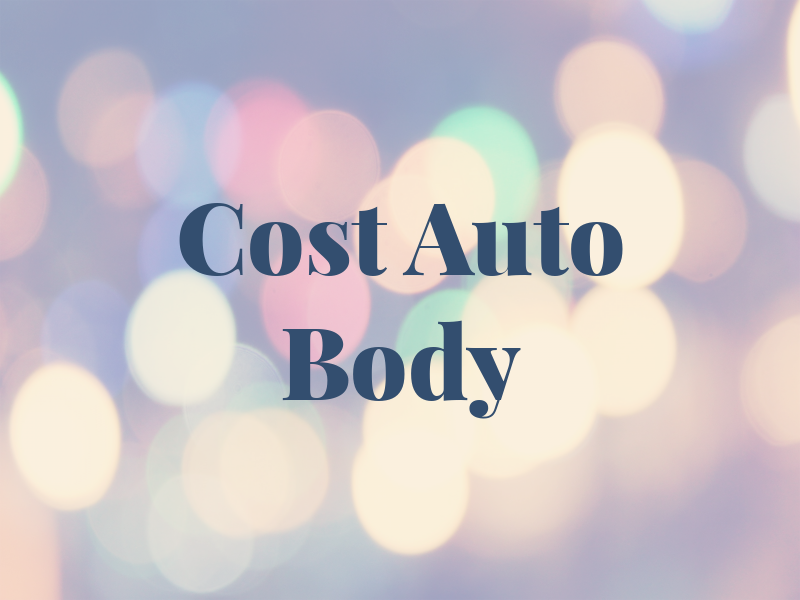 Low Cost Auto Body