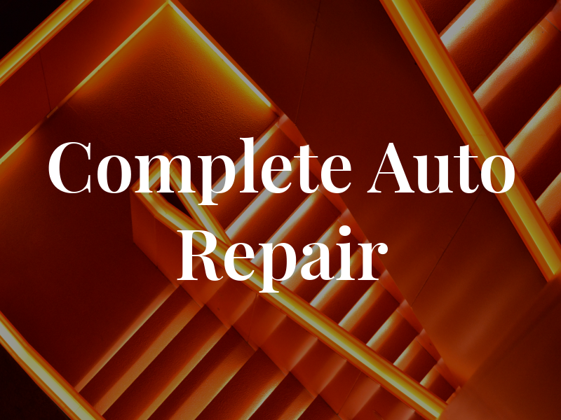 P & F Complete Auto Repair