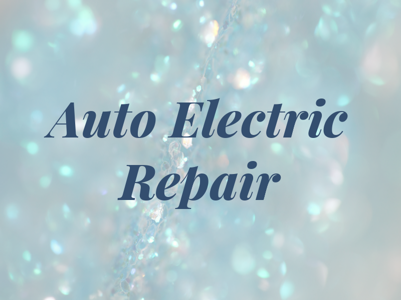 P & R Auto Electric Repair