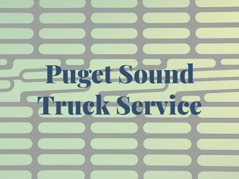 Puget Sound Truck Service