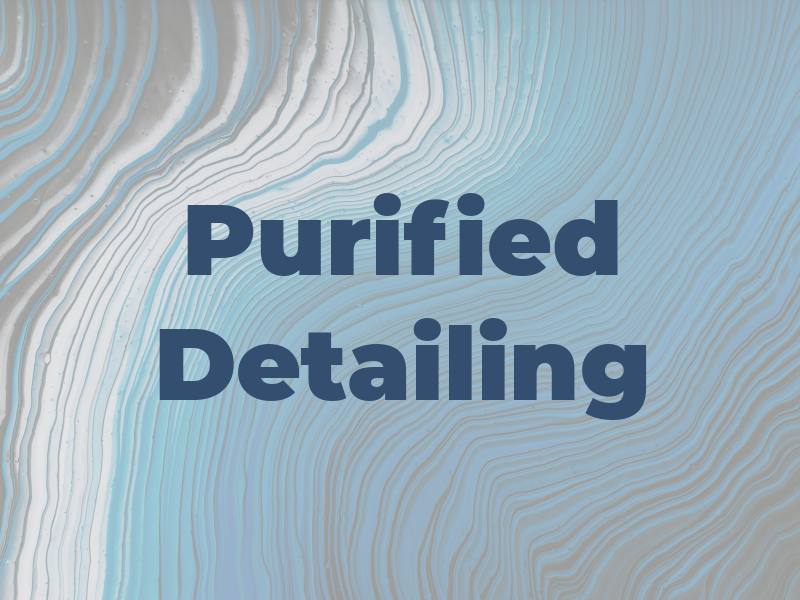 Purified Detailing