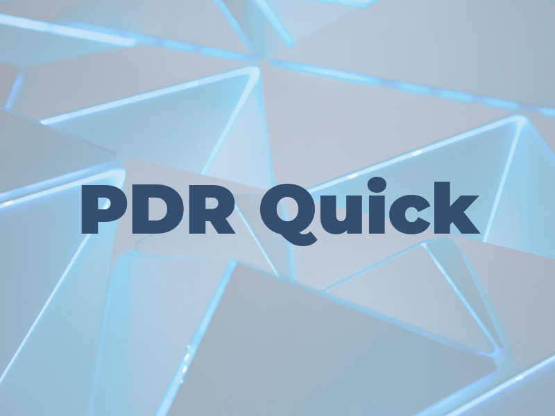 PDR Quick