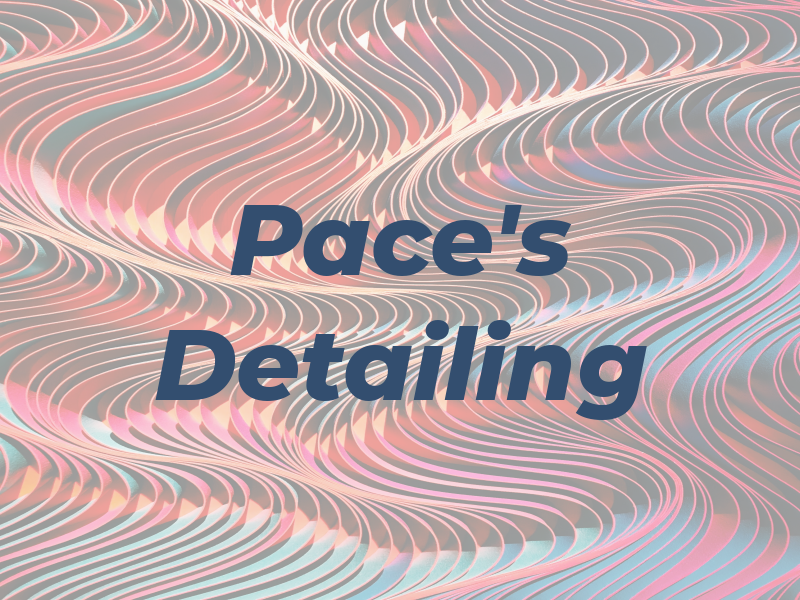 Pace's Detailing