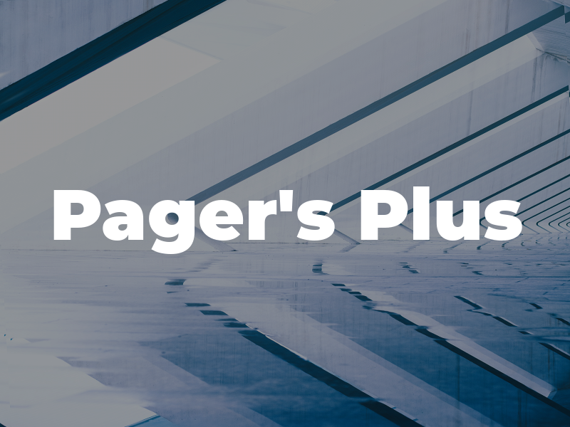 Pager's Plus