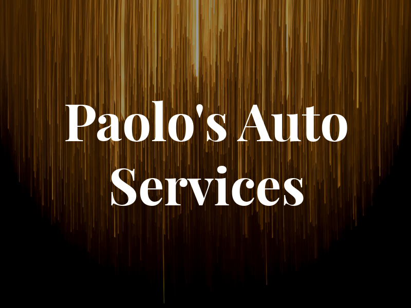 Paolo's Auto Services