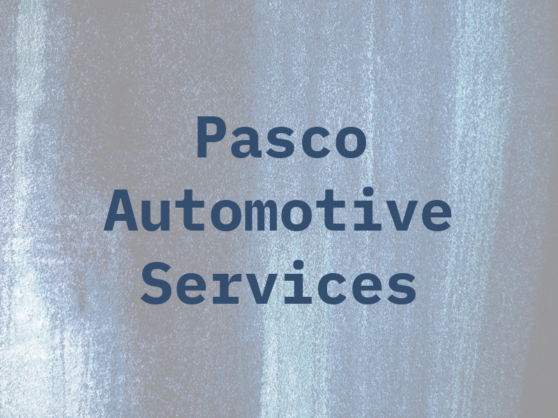 Pasco Automotive Services