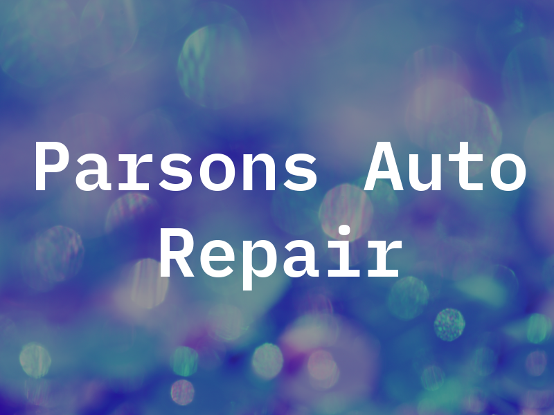 Parsons Auto Repair