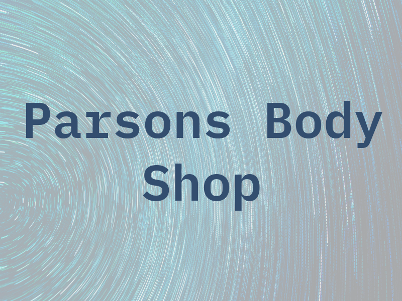 Parsons Body Shop