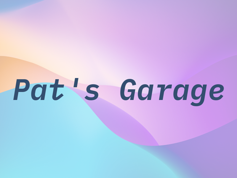 Pat's Garage