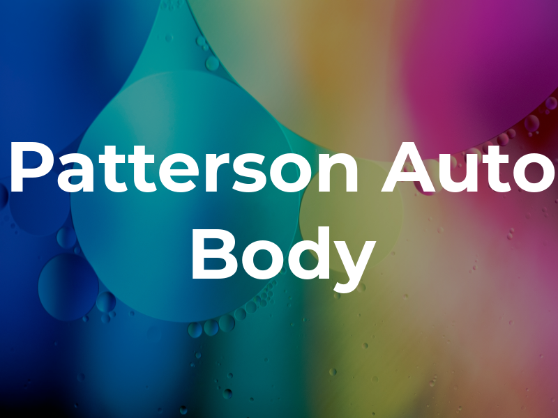 Patterson Auto Body