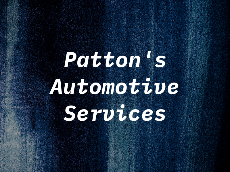 Patton's Automotive Services