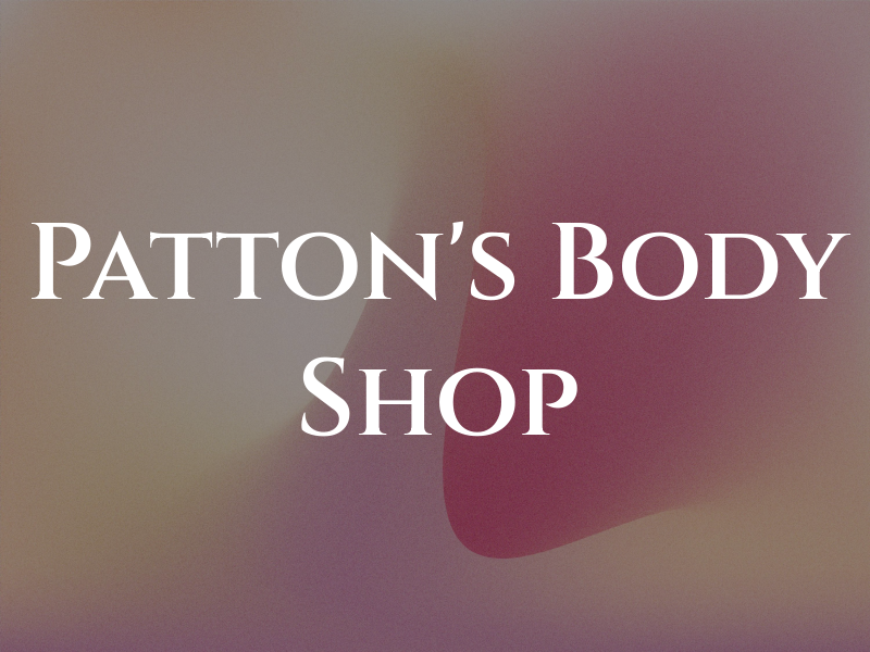Patton's Body Shop