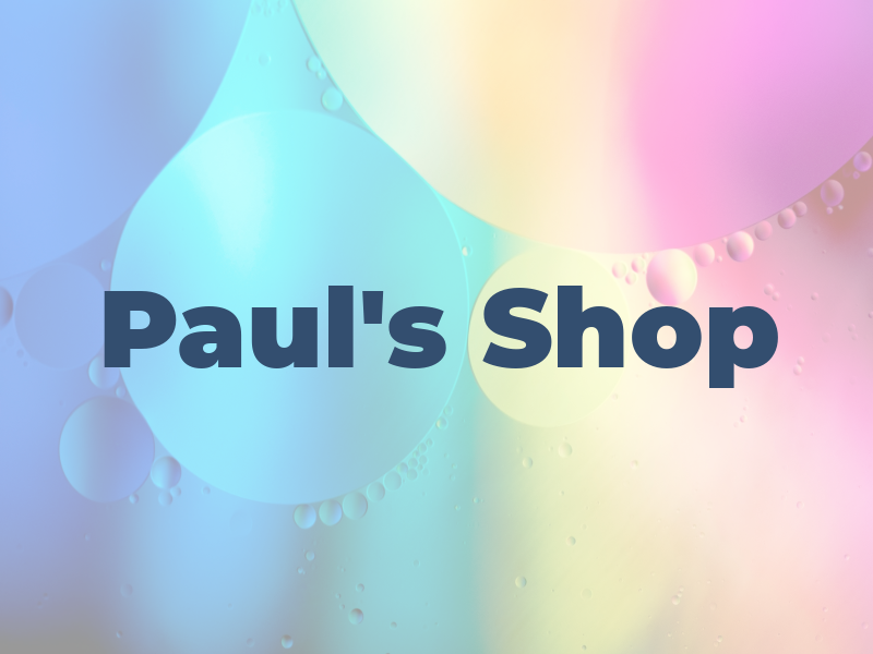 Paul's Shop