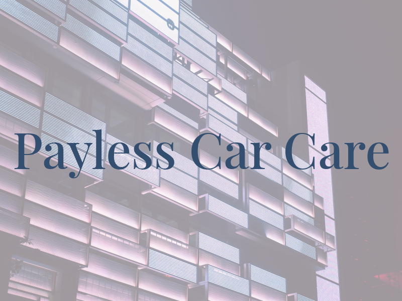 Payless Car Care